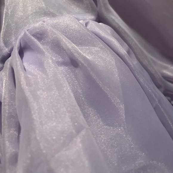 Selkie The Lilac Puff Dress - Picture 8 of 8